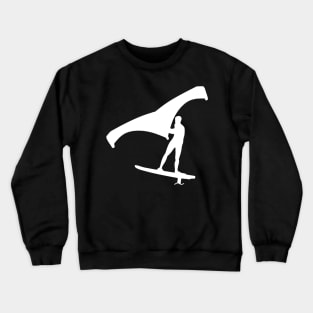 Foiling with wingfoil Crewneck Sweatshirt